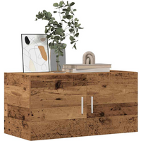 vidaXL Wall Cabinet Old Wood 80x39x40 cm Engineered Wood