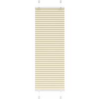 vidaXL Pleated Blind Cream 40x150 cm Fabric Width 39.4 cm Polyester