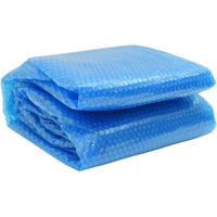 vidaXL Floating Round PE Solar Pool Film 455 cm Blue