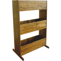 vidaXL 3-Tier Garden Raised Bed Solid Acacia Wood