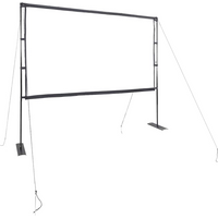 vidaXL Projection Screen with Stands 120 Inch 16:9