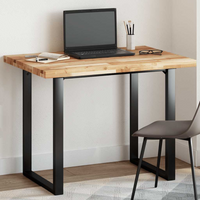 vidaXL Table Top Rectangular 80x70x4 cm Solid Wood Acacia