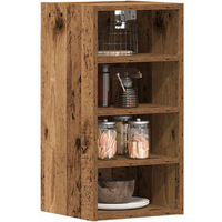 vidaXL Hanging Cabinet Riga Old Wood 30x29.5x60 cm Engineered Wood