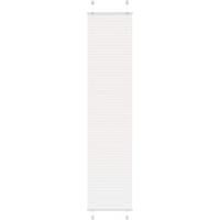 vidaXL Pleated Blind White 45x200 cm Fabric Width 44.4 cm Polyester