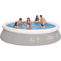 Jilong Round Inflatable Swimming Pool Grey 450 x 122 cm
