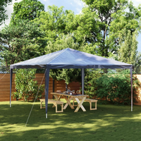 vidaXL Party Tent 4x4 m Blue