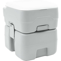 vidaXL Camping Toilet Grey 41.5 x 36.5 x 42 cm