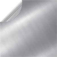 vidaXL Pool Cover Silver 417 cm PE