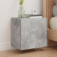 vidaXL TV Wall Cabinets 2 pcs Concrete Grey 40.5x30x40 cm Engineered Wood