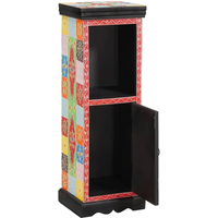 vidaXL Chest of drawers Multicolour 30 x 30 x 90 cm Solid Mango wood
