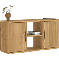 vidaXL TV Cabinet ODDA 79x24x40 cm Solid Wood Pine
