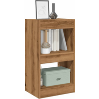 vidaXL Book Cabinet/Room Divider Artisan Oak 40x30x72 cm