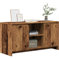 vidaXL TV Cabinet Old Wood 102x37.5x52.5 cm Engineered Wood