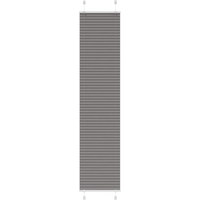 vidaXL Pleated Blind Anthracite 45x200 cm Fabric Width 44.4 cm Polyester