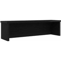 vidaXL Kitchen Rack Stackable Black 60x15x16 cm Engineered Wood