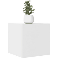 vidaXL Wall Mounted TV Cabinet White 30.5x30x30 cm