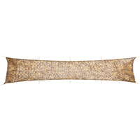 vidaXL Camouflage Net with Storage Bag 844x142 cm Sand