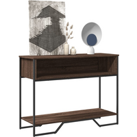 vidaXL Console Table Brown Oak 100x35x74.5 cm Engineered Wood