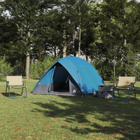 vidaXL Camping Tent Blue 320 x 275 x 190 cm Polyester