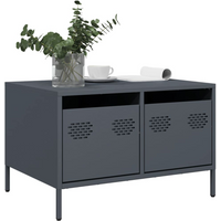 vidaXL TV Cabinet Anthracite 68x50x43.5 cm Cold-rolled Steel