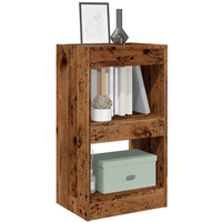 vidaXL Book Cabinet/Room Divider Old Wood 40x30x72 cm