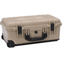 vidaXL Hard Case Sand 56 x 35 x 23 cm Polypropylene and ABS