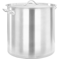 vidaXL Stock Pot 71 L 45x45 cm Stainless Steel