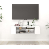 vidaXL Hanging TV Cabinet White 100x30x26.5 cm Engineered Wood