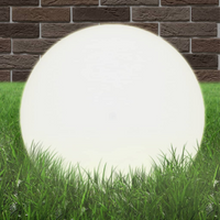 vidaXL LED Bowl Lamp Spherical 50 cm PMMA