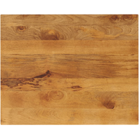 vidaXL Table Top 90x80x3.8 cm Rectangular Solid Wood Mango