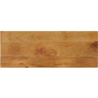 vidaXL Table Top 70x30x3.8 cm Rectangular Solid Wood Mango