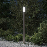 Bollard Light with Sensor Stainless Steel IP44