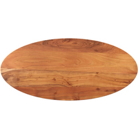 vidaXL Table Top 140x50x3.8 cm Oval Solid Wood Acacia