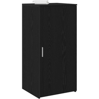 vidaXL Storage Cabinet Black 50x45x103.5 cm Engineered Wood