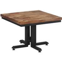 vidaXL Coffee Table 55x55x40 cm Solid Reclaimed Teak