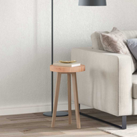 vidaXL Table Top Light brown Ø 30 x 4 cm Solid oak wood