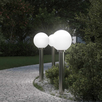 vidaXL Bollard Lights 3 pcs 80 cm Stainless Steel IP44