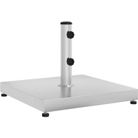 vidaXL Parasol Base for Ø32/38/48 mm Poles 28 kg Square