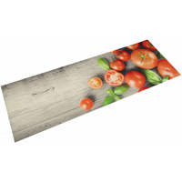 vidaXL Kitchen Rug Washable Tomatoes 60x180 cm Velvet