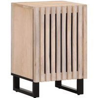 vidaXL Bathroom Cabinet 38x34x58 cm Solid Wood Mango