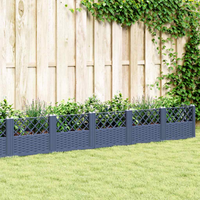 Garden Planter with Pegs 363.5x43.5x43. PP