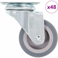 vidaXL 48 pcs Swivel Casters 50 mm