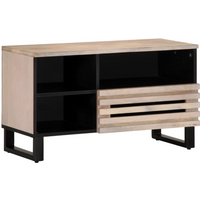 vidaXL TV Cabinet 80x34x46 cm Solid Wood Mango