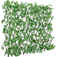 vidaXL Artificial Ivy Trellis Expandable Green 186x30 cm