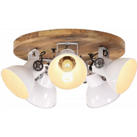 vidaXL Ceiling Lamp 25 W White 50x50x25 cm E27