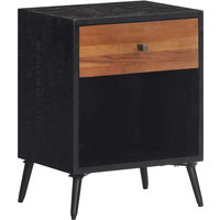 vidaXL Bedside Cabinet 40x30x50 cm Solid Wood Teak
