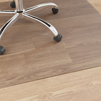 vidaXL Floor Mat For Laminate or Carpet 120x115 cm PVC