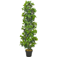 vidaXL Artificial Plant Laurel Tree with Pot Green 150 cm