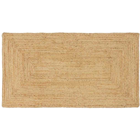 vidaXL Area Rug Beige 80 x 200 cm Jute