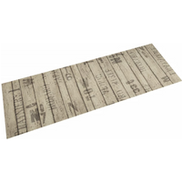vidaXL Kitchen Rug Washable Fence 45x150 cm Velvet